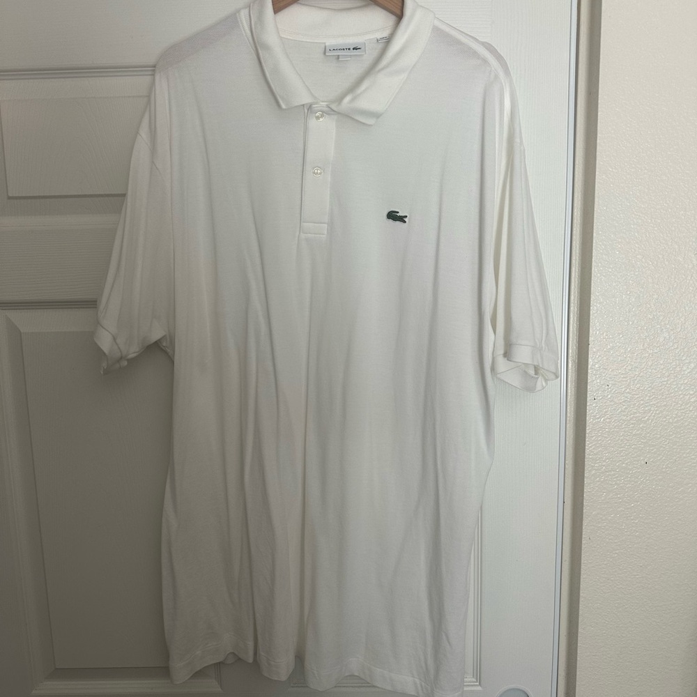 Lacoste Men's White Polo Shirt